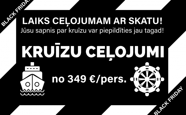 Black Friday Kruīzu Izpārdošana!