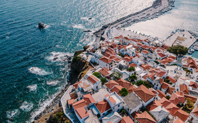 Mamma Mia! Dziesmotās Skiatos un Skopelos salas